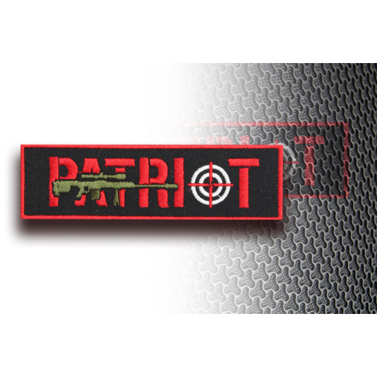 Sniper sewon Patriot embroidery Rifle Special Forces patch